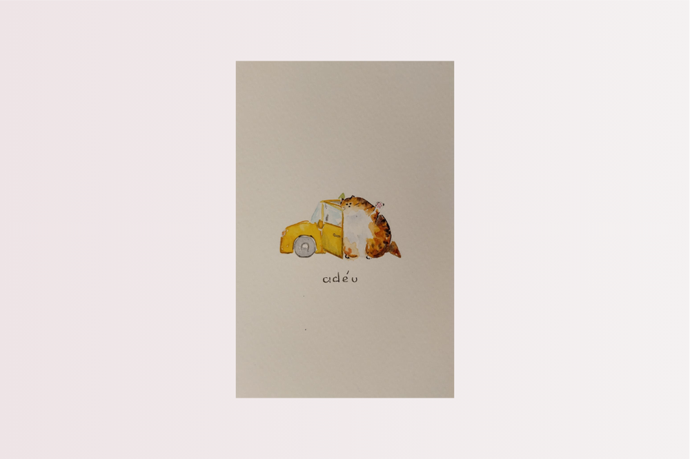 Postales animales adéu